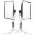 Nanlite FC-500B 2KIT - zestaw, 2 lampy FC-500B Bi-Color, z walizką i akcesoriami, 2700-6500K, CRI 96, 520W_Przykład użycia_2